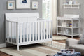Shailee 4 In 1 Convertible Crib White