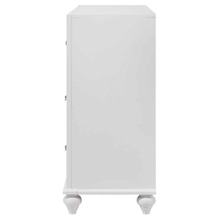 Randall White 7 Drawers Dresser