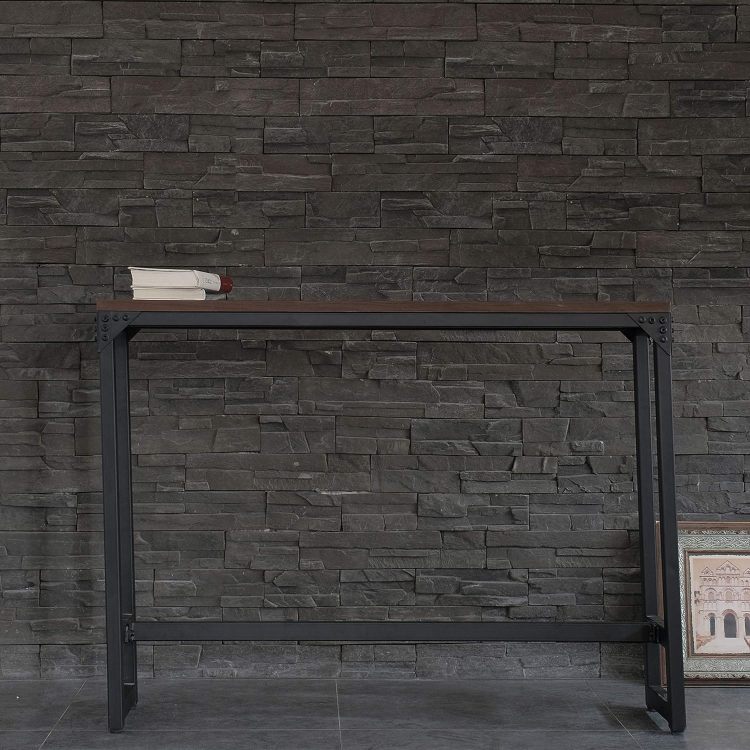 Minimalist Contemporary Industrial Bar Cocktail Logan Table