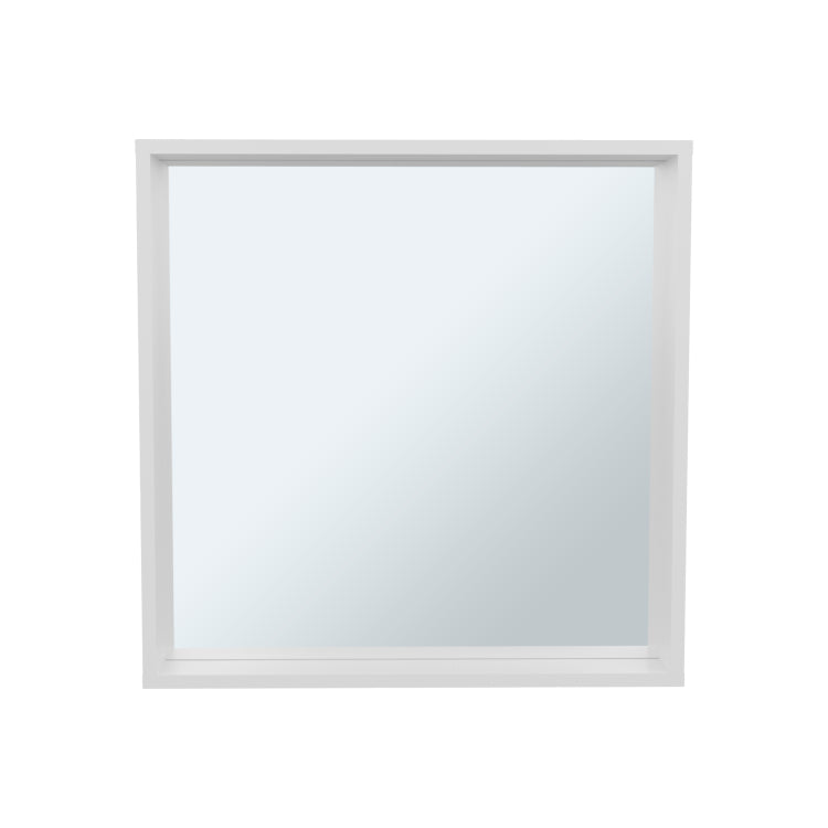 Dakota Medicine Cabinet With Mirror And Storage, Wall Mounted Mordern Bathroom Organizer, White