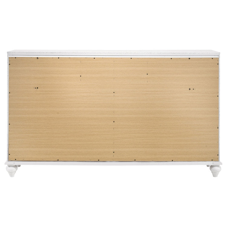 Randall White 7 Drawers Dresser