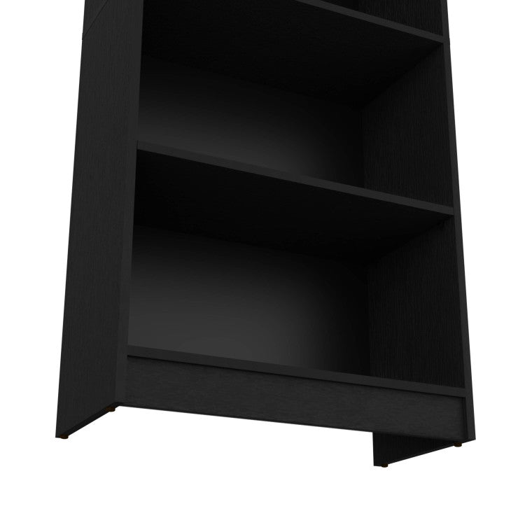 Sutton 4 Shelves Bookcase With Modern Storage Shelves