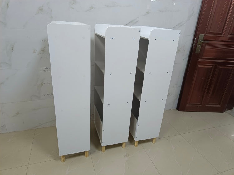Kids 4 Tier Bookcase, Children'S Book Display, Bookshelf Toy Storage Cabinet Organizer For Children'S Room, Playroom, Nursery
