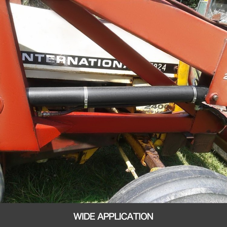 Hydraulic Cylinder 2" Bore 36" Stroke Hydraulic Ram Cylinder 3000Psi Hydraulic Cylinders Welded Double Acting Cross Tube Sae6 Port Hydraulic Lifting Cylinder 2 X 36