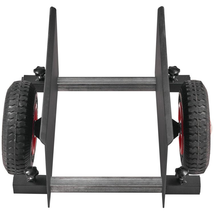 Panel Dolly, 600Lbs Capacity Slab Dolly, Heavy Duty Drywall Mover With 8" Pneumatic Wheels, Adjustable Clamp Panel Cart For Drywall Sheet, Material Handling, All Terrain Moving Cart