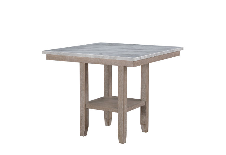 Claui Natural Bar Table And Bar Stools