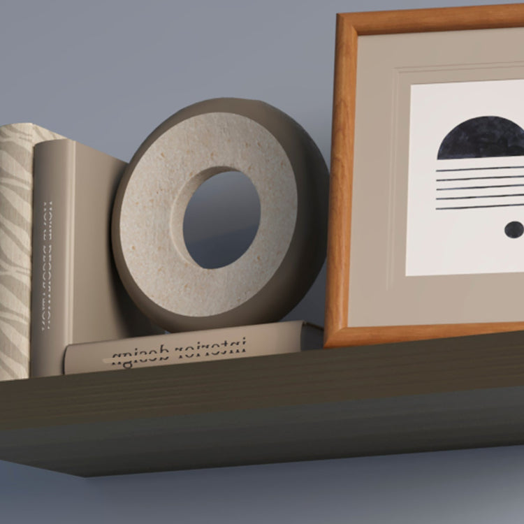 Smokey Oak Floating Shelf
