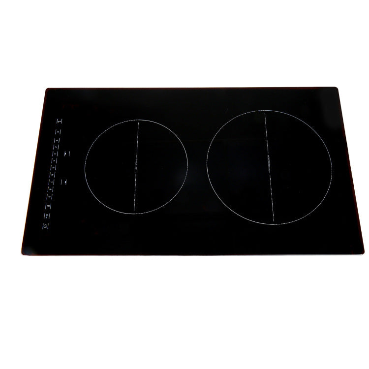 Electric Cooktop, 2 Burners, 12'' Induction Stove Top, Built In Magnetic Cooktop 3000W, 9 Heating Level Multifunctional Burner, Led Touch Screen W Child Lock & Over Temperature Protection