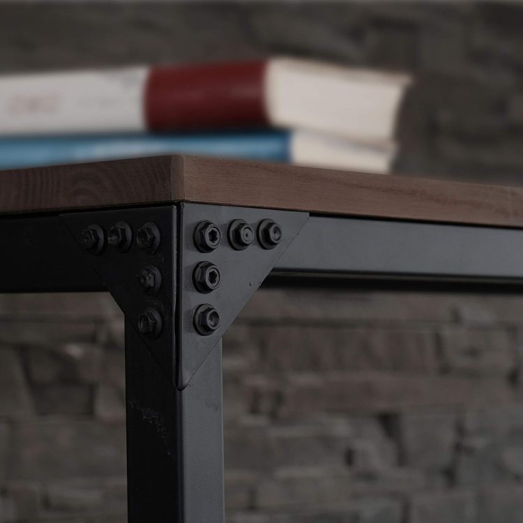 Minimalist Contemporary Industrial Bar Cocktail Logan Table
