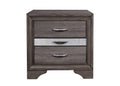 Ryder Sparkle Grey Nightstand
