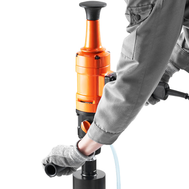 Diamond Core Drilling Machine, 4In Handheld Wet Concrete Core Drill Rig, 1100 2400Rpm Two Speed & 1 1 4" Thread & 2 Bubble Levels, 3 4In Drilling Diameter For Concrete Brick Block Stone, 1500W
