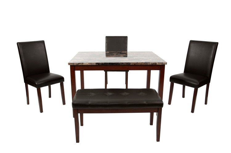 5 Piece Dining Set With Chairs And Bench
