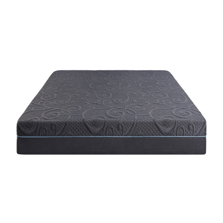 11 Inch Queen Size Bed Mattress Gel Infused Memory Foam Hybrid Mattress, Dark Gray, Mattress In A Box