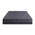 11 Inch Queen Size Bed Mattress Gel Infused Memory Foam Hybrid Mattress, Dark Gray, Mattress In A Box