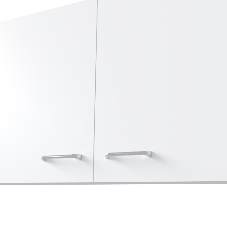 Oklahoma Wall Cabinet In Melamine, Two Doors