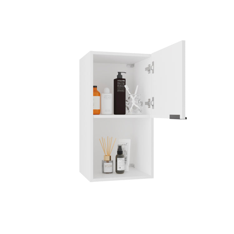 Kaser Medicine Cabinet With Mirror And Shelves, With Vertical Or Horizontal Position Option, Modern Bathroom Storage Solution,White