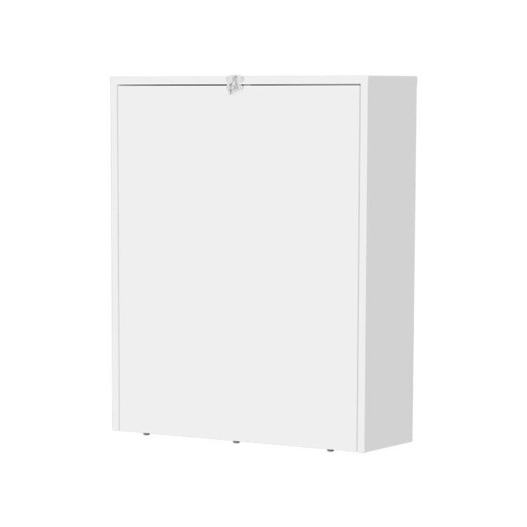White Wall Mounted Drop Leaf Table