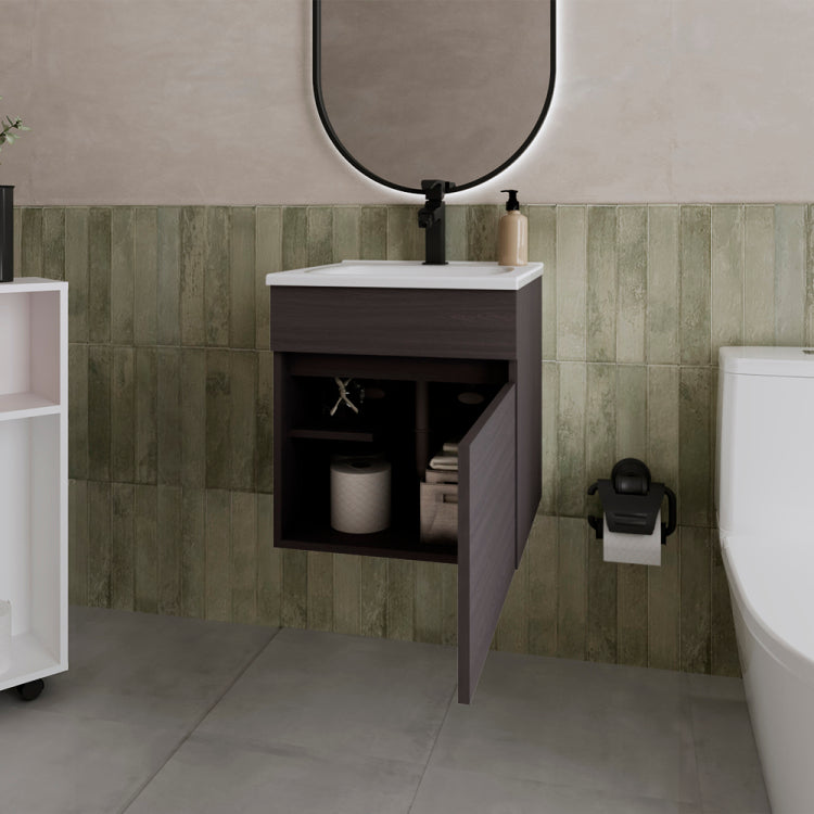 Newell Vanity Sink, Bathroom, Black