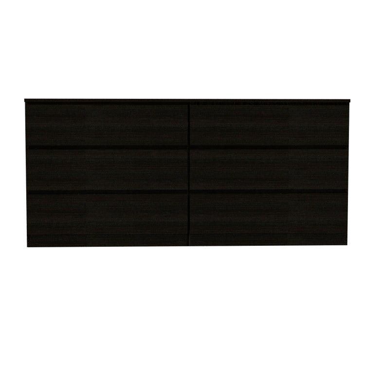 Seul Six Drawer Double Dresser, Superior Top