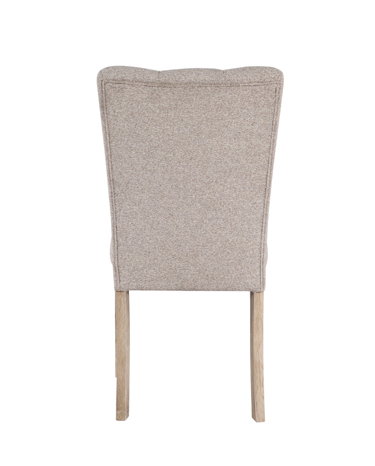 Stone Dining Chair Beige Kit Of 2