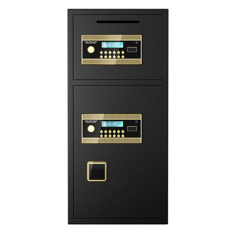 Large Double Door Coin Operated Safe,Digital Security Safe With Fireproof And Waterproof Bag,6.5 Cubic Feet Safe Box With Hidden Code Function For Home,Office And Hotel