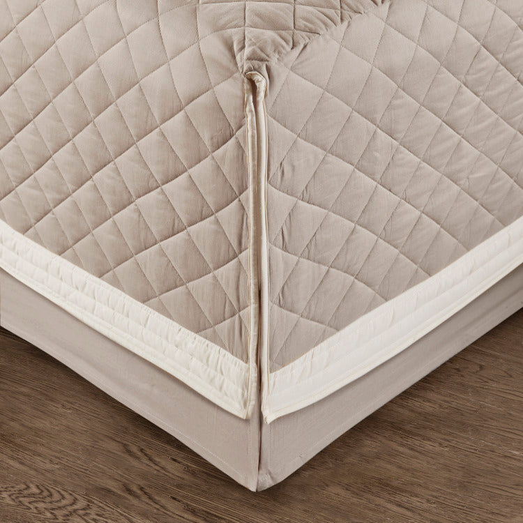 6 Piece Cotton Daybed Cover Set Khaki Daybed