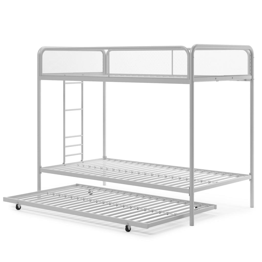 Isaiah Triple Twin Metal Bunk Bed