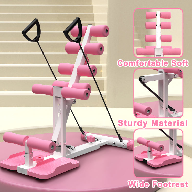 Deep Squat Machine For Home Glutes Trainer Machine With Resistance Bands Squat Assist Trainer For Core & Legs Workout Ideal For Home Gym, Apartment & Office