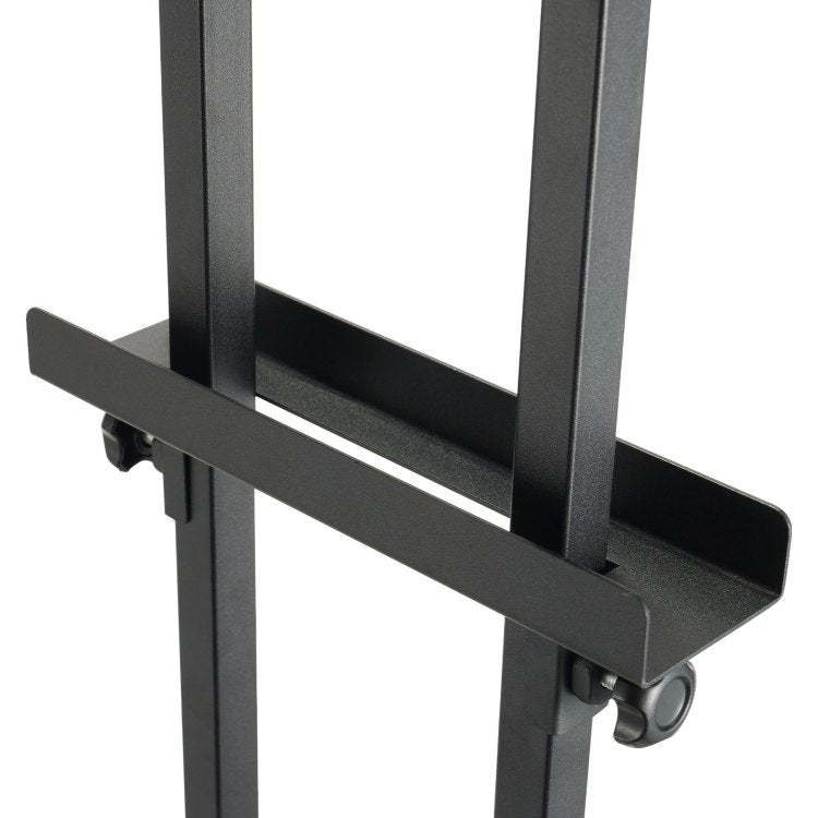 Poster Stand, Adjustable Height Up To 75", Double Sided Heavy Duty Pedestal Sign Holder, Floor Standing Sign Holder Banner Stand With Shock Absorbing Base For Display, For Board And Foam, Black