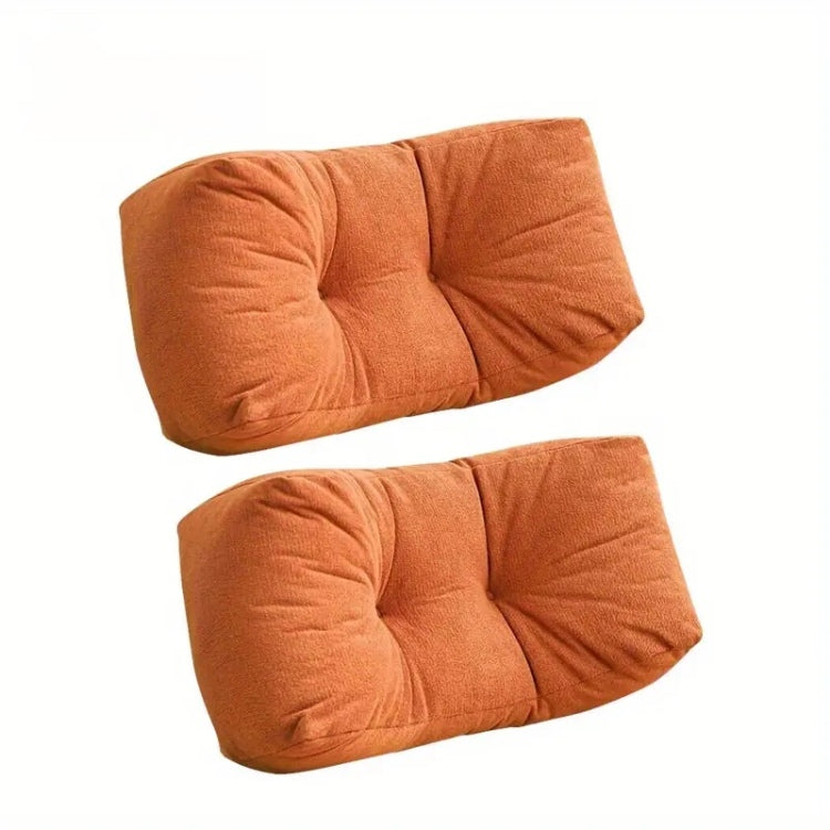 Orange Lumbar Pillow 1Pc