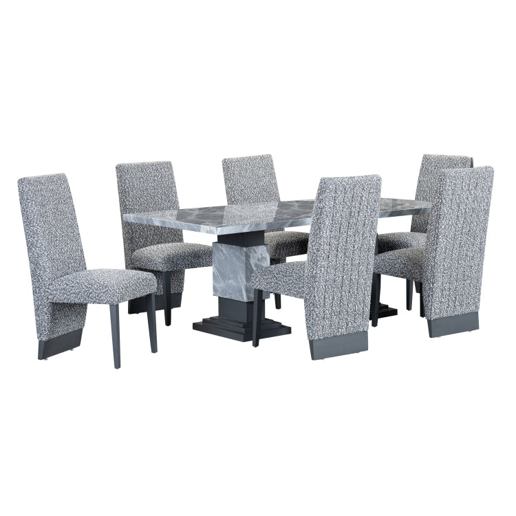 Michelle Grey Dining Table