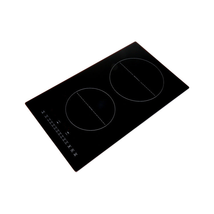 Electric Cooktop, 2 Burners, 12'' Induction Stove Top, Built In Magnetic Cooktop 3000W, 9 Heating Level Multifunctional Burner, Led Touch Screen W Child Lock & Over Temperature Protection