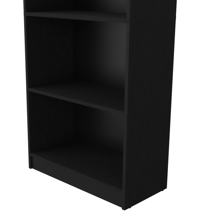 Sutton 4 Shelves Bookcase With Modern Storage Shelves