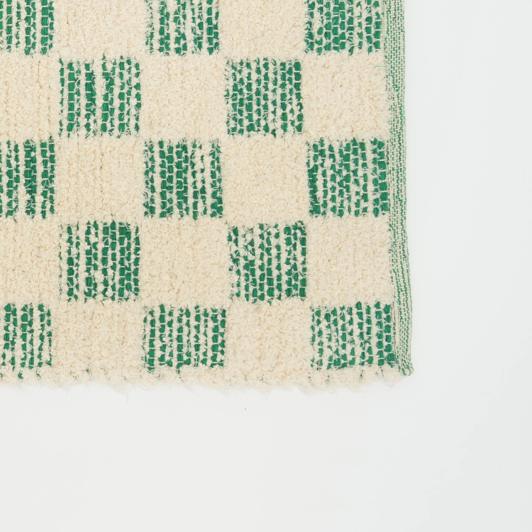 Checker 36X24" Scatter Rug Stylish Accent Rug For Living Room, Bedroom, & Home Decor"