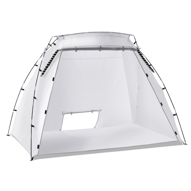 Portable Paint Booth, Larger Spray Paint Tent With Built In Floor & Mesh Screen, Painting Tent Station For Furniture Diy Hobby Tool, 10X7X6Ft Spray Paint Shelter