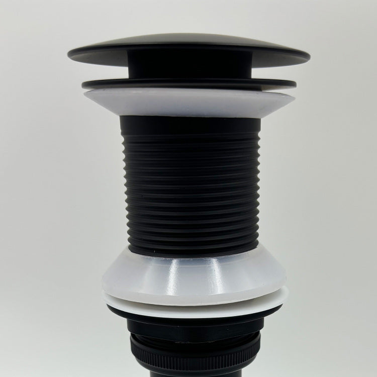 Bathroom Sink Drain Without Overflow, Vessel Sink Lavatory Vanity Pop Up Drain Stopper, 304 Stainless Steel
