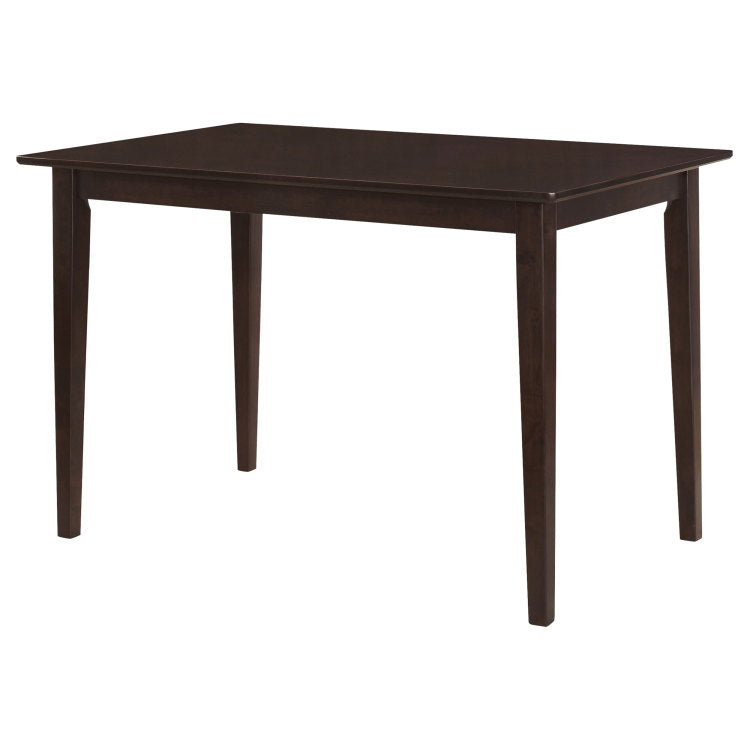 Stan Cappuccino 5 Piece Dining Set