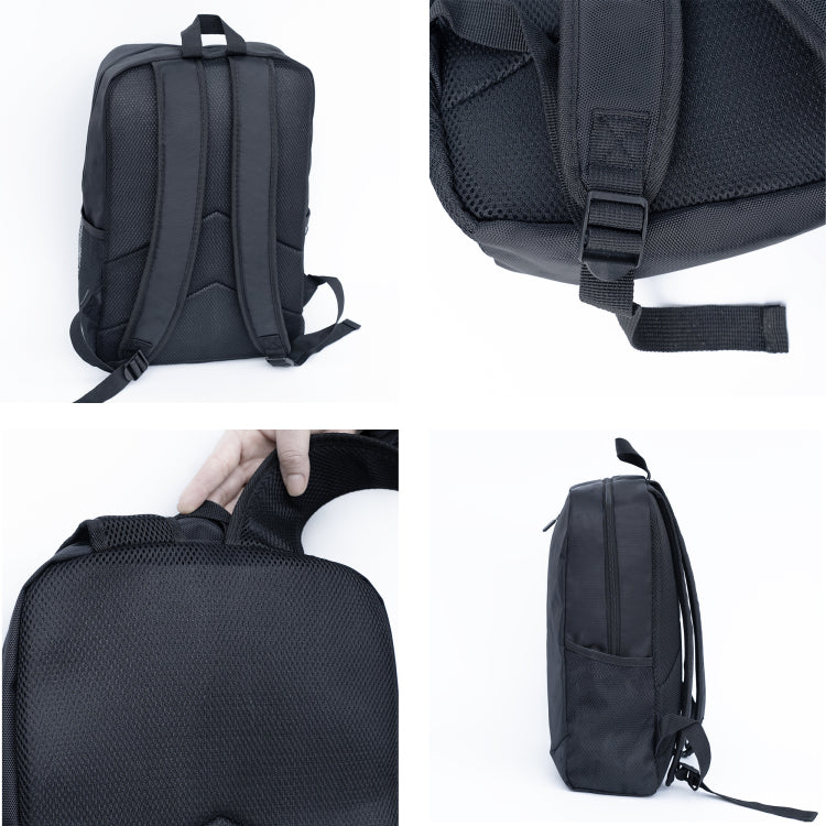 20 24 Travel Case Two Piece Suitcase Set Oxford Trolley Case Without Password Lock Universal Wheel Oxford Cloth Backpack Gray