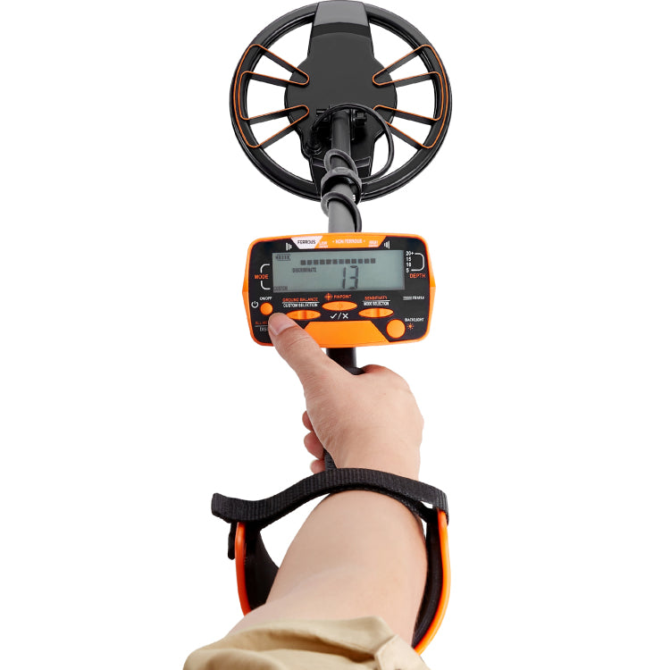 Metal Detector For Adults & Kids, 10 Inch Waterproof Search Coil With Lcd Display 7 Modes, Adjustable 41'' 52'' Aluminum Stem, Dsp Chip Higher Accuracy Gold Detector 10'' Detection Depth