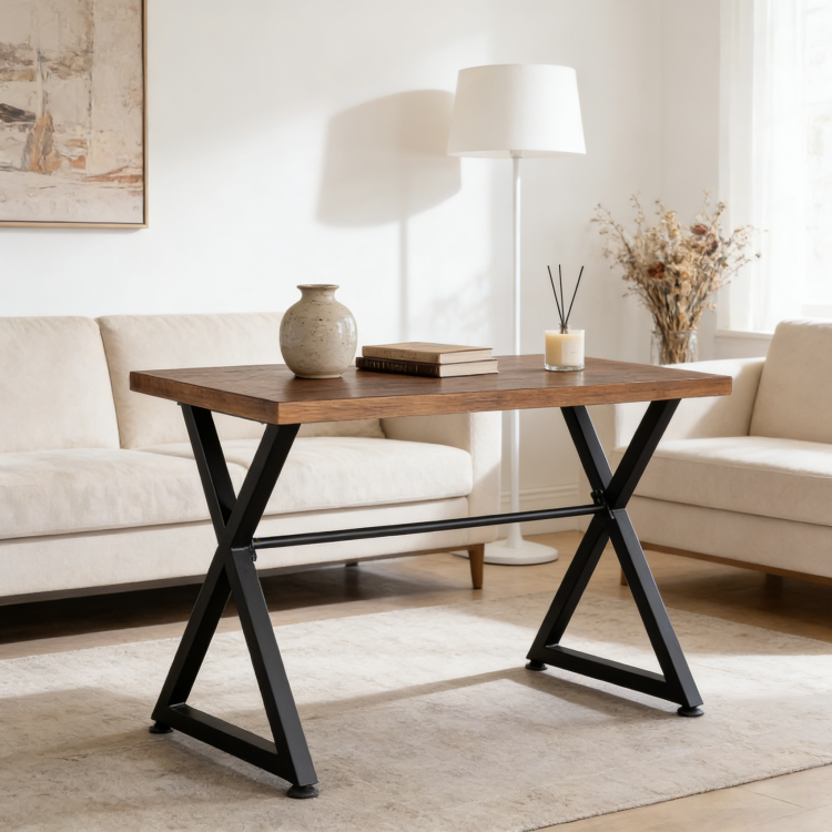 Contemporary Industrial Computer Desk Hallway Decor Nova Table