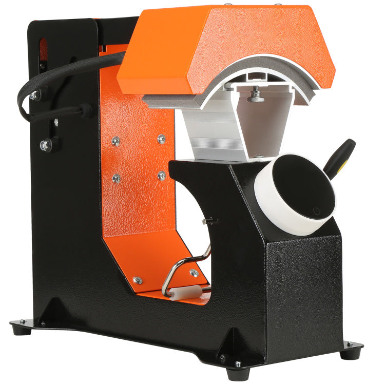 3 In 1 Auto Hat Heat Press With 3Pcs Interchangeable Platens 6.6" X 2.7", 6.6" X 3.8", 6.1" X 3" , Automatic Release&Press Knob Style Digital Control Panel, Heat Transfer Printing For Caps