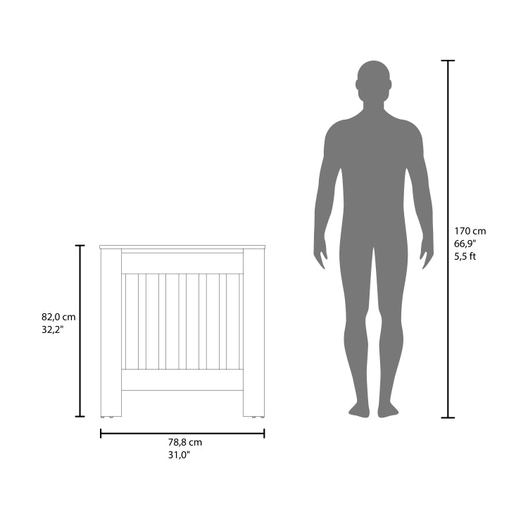 Rio Radiator Cover With Storage, Space,Saving Design, Wengue