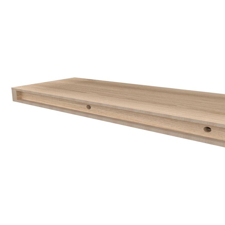 Floating Shelf Dallas, Living Room, Light Pine