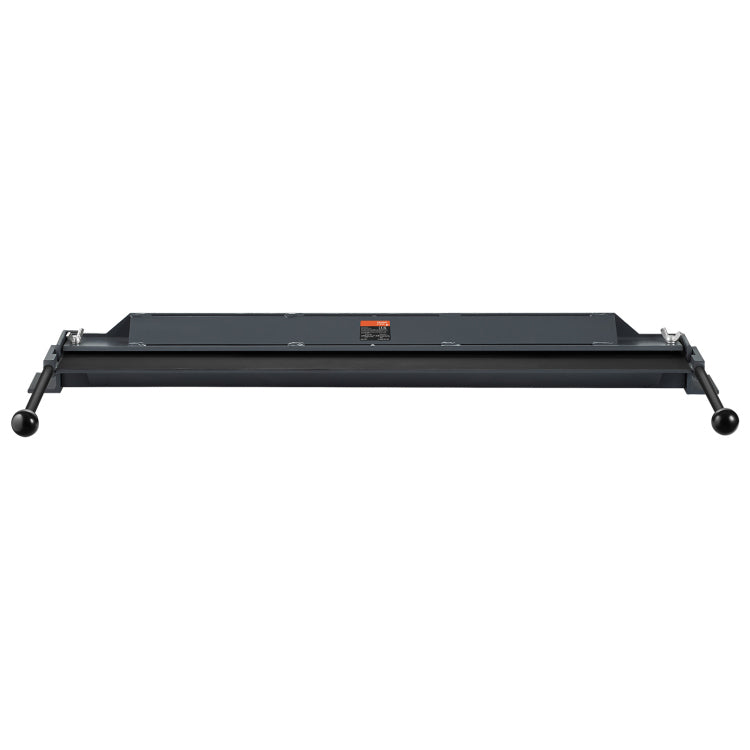 Box And Pan Brake, 48 Inch, 0 130 Degrees Sheet Metal Bending Brake, Portable Mini Metal Bender With 20 Gauge Low Carbon Steel 14 Gauge Aluminum Capacity Power Handle, For Metal Bending