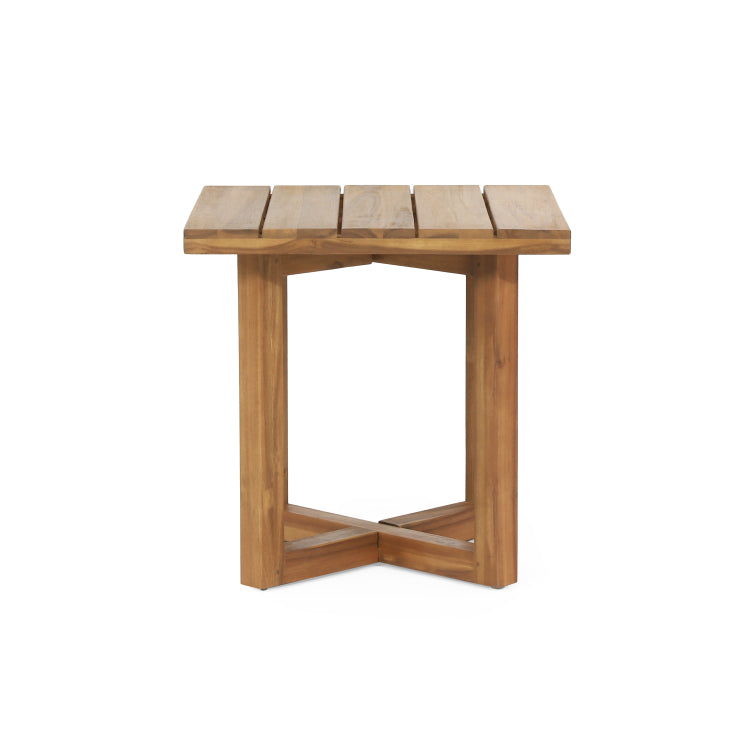 ELLA SQUARE SIDE TABLE teak - wood