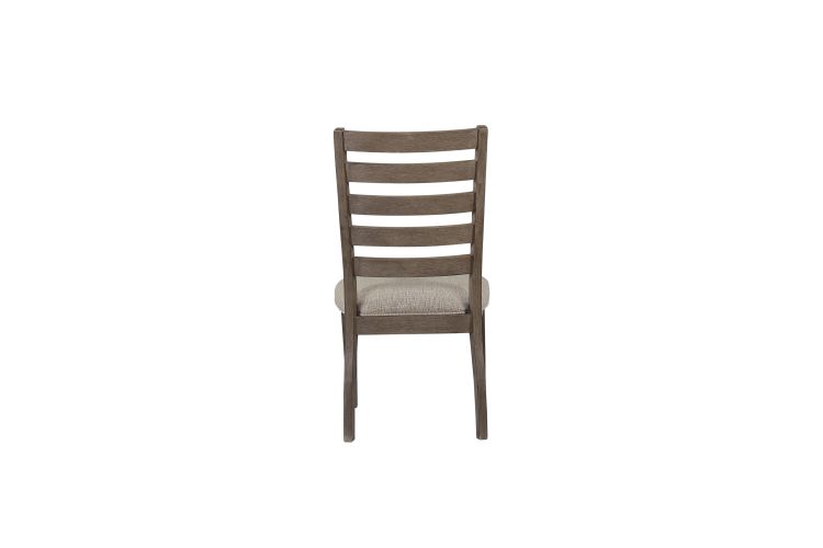 Casual Side Dining Chair W Ladder Back Set Of 2