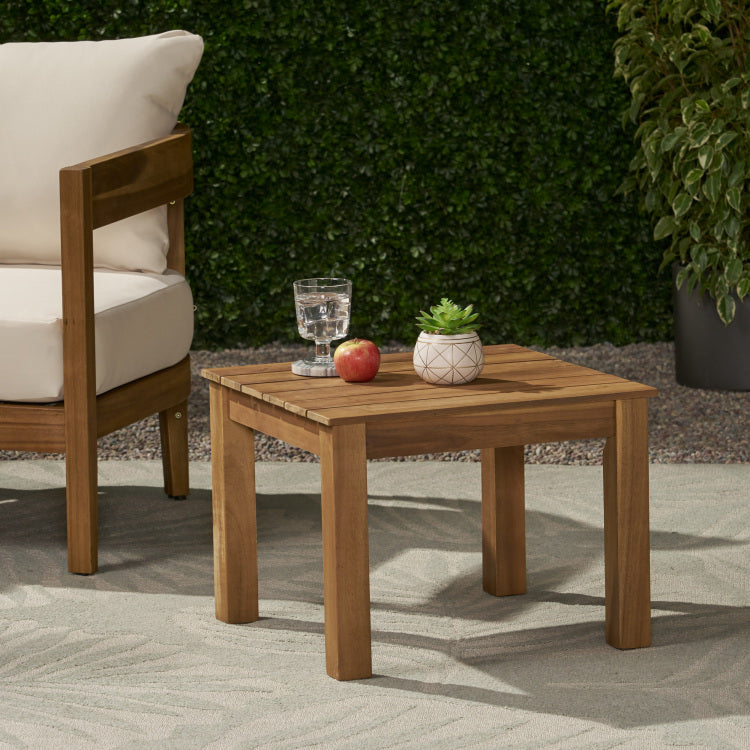 TEMECULA SIDE TABLE brown - wood