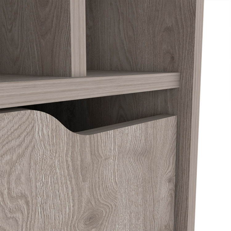 Sheffield L Bar C, Two Cabinet, Hairpin Legs, Eight Cubbies For Liquor