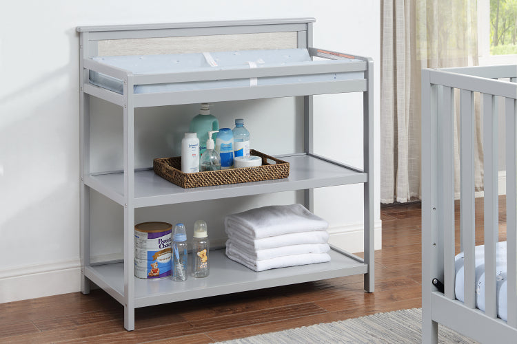 Connelly Changing Table Gray Rockport Gray