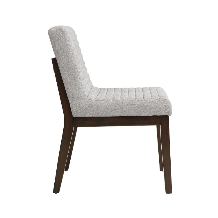 Edwyn Gray Linen Side Chair Set Of 2